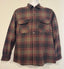 Vintage Pendleton Virgin Wool Button Up RED/GREEN/BLACK Size Medium