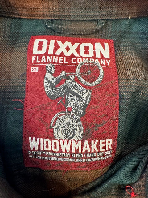 Pre-Owned Dixxon Flannel "Widow Maker" Size Extra Large