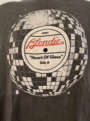Pre-Owned Blondie "HEART OF GLASS" Tee Shirt Size Large