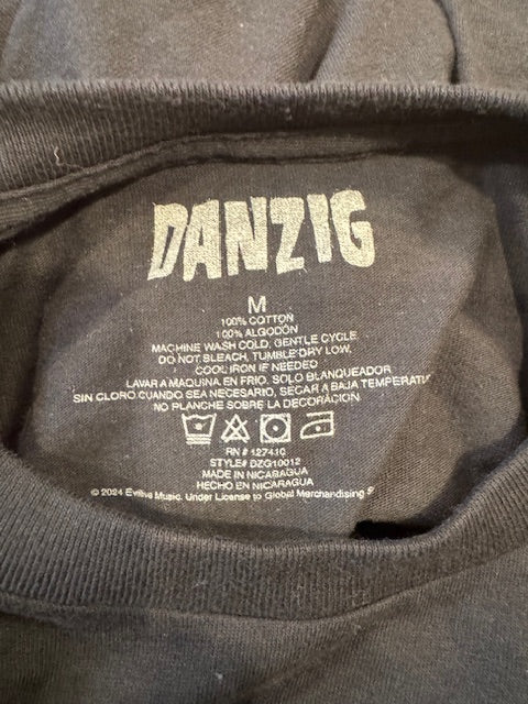 Pre-Owned DANZIG Tee Shirt Size Medium