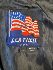 Pre-Owned Biker Vest "VIETNAM VETERAN 1960" Size large