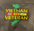Pre-Owned Biker Vest "VIETNAM VETERAN 1960" Size large