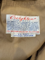 Pre-Owned US Navy Windbreaker 42L Size Medium Men's