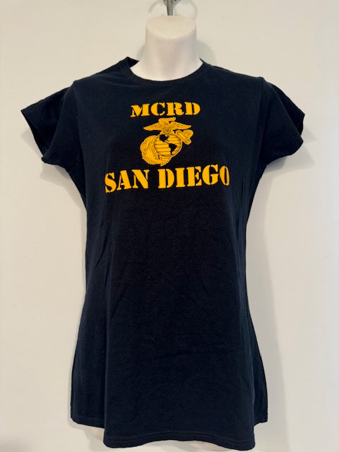 Pre-Owned Women's MCRD San Diego Ca Tee Shirt Size Large Main image