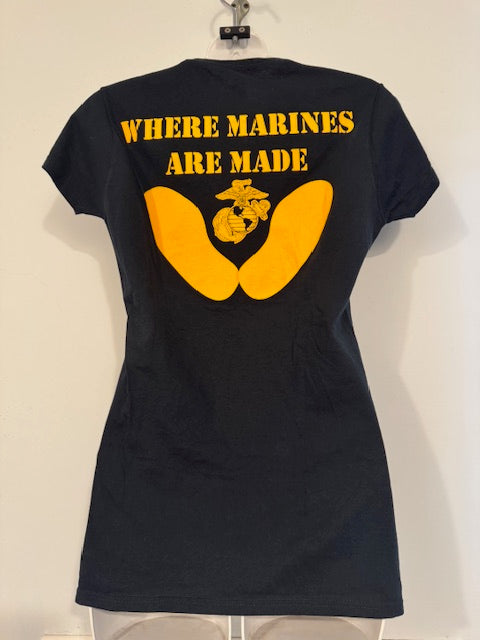 Pre-Owned Women's MCRD San Diego Ca Tee Shirt Size Large