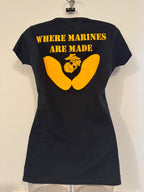 Pre-Owned Women's MCRD San Diego Ca Tee Shirt Size Large