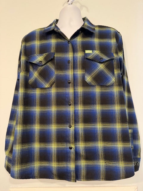 Pre-Owned Dixxon Women's "The GILL_MAN" Snapped Flannel Size 2XL Main image