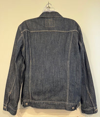 Pre-Owned Levi Strauss Dark Denim Jacket Size 2XL
