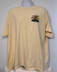 Pre-Owned Palm Springs Puffy Letter Tee Shirt Size XL-XXL