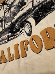 Pre-Owned Palm Springs Puffy Letter Tee Shirt Size XL-XXL