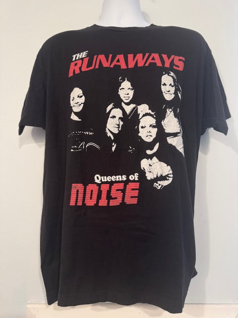 Pre-owned The Runaways "Queens of Noise Tee Shirt Size XL