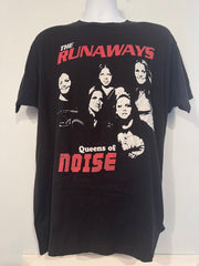 Pre-owned The Runaways "Queens of Noise Tee Shirt Size XL