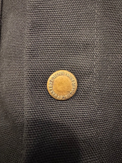 Pre-owned Indestructible Canvas Chore Coat 2.0 Size Large