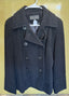 Pre-owned Kristen Blake Black Peacoat Size Medium