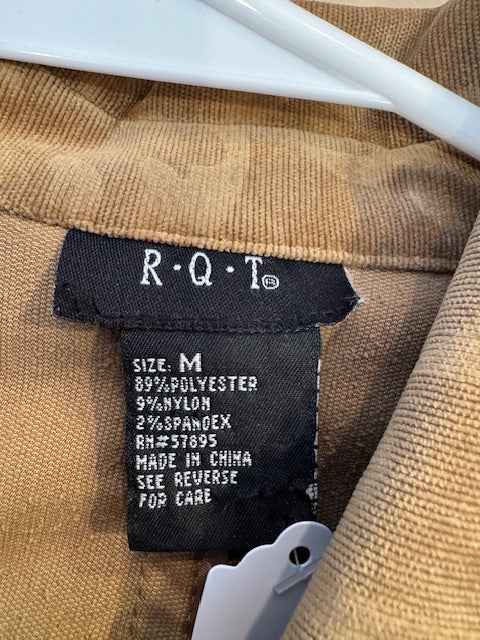 Pre-Owned R-Q-T Women's Vintage Style Jacket Size Medium