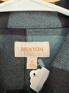 Pre-Owned Brixton Cropped Women's Flannel Size Small