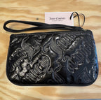 NWT BLACK JUICY COUTURE WRIST PURSE