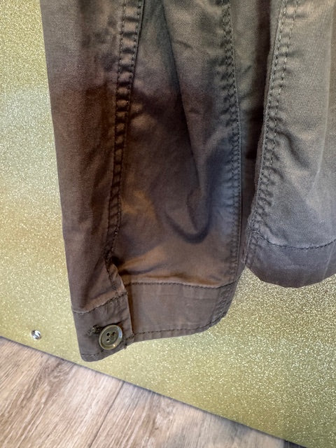PRE-OWNED RAGEBLUE OLIVE GREEN JACKET SIZE MEDIUM