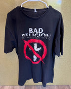 PRE-OWNED BAD RELIGION TEE SHIRT SIZE XL