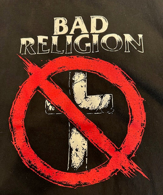 PRE-OWNED BAD RELIGION TEE SHIRT SIZE XL