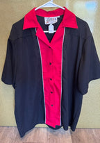 PRE-OWNED MEN'S CRUISIN USA BOWLING SHIRT SIZE LARGE