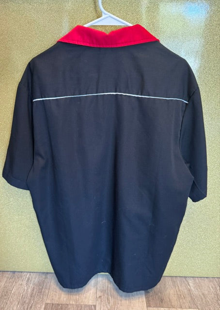 PRE-OWNED MEN'S CRUISIN USA BOWLING SHIRT SIZE LARGE