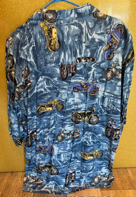 NEW ISLAND COLLECTION Hawaiian Button Up Shirt XXL