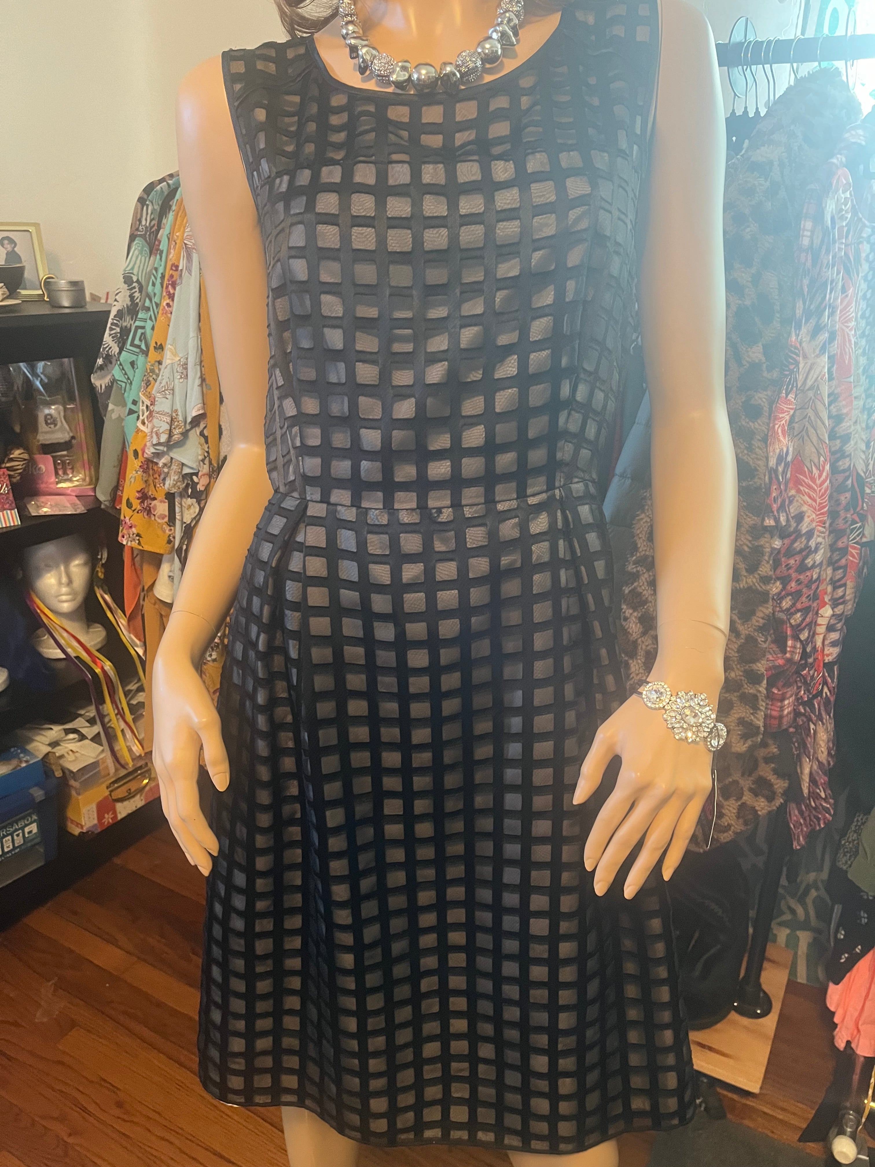 Calvin Klein Vintage inspired Cocktail Dress Medium