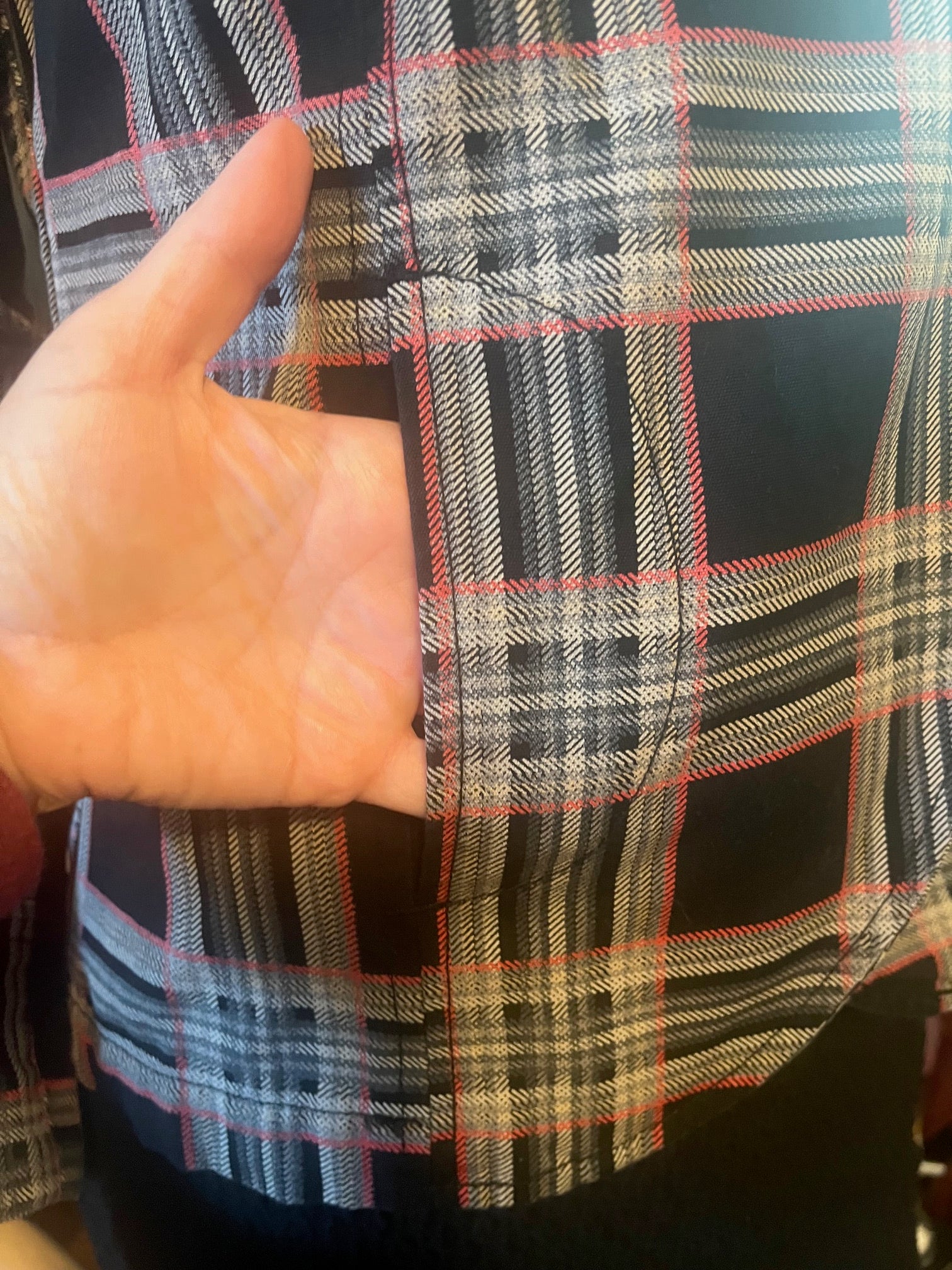 Vintage Volcom Plaid Button Up Jacket Size Medium