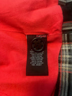 Vintage Volcom Plaid Button Up Jacket Size Medium