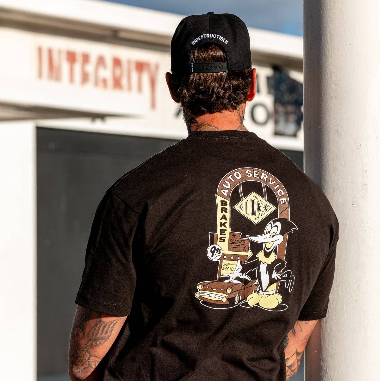 INDESTRUCTIBLE Auto Service Tee Secondary image