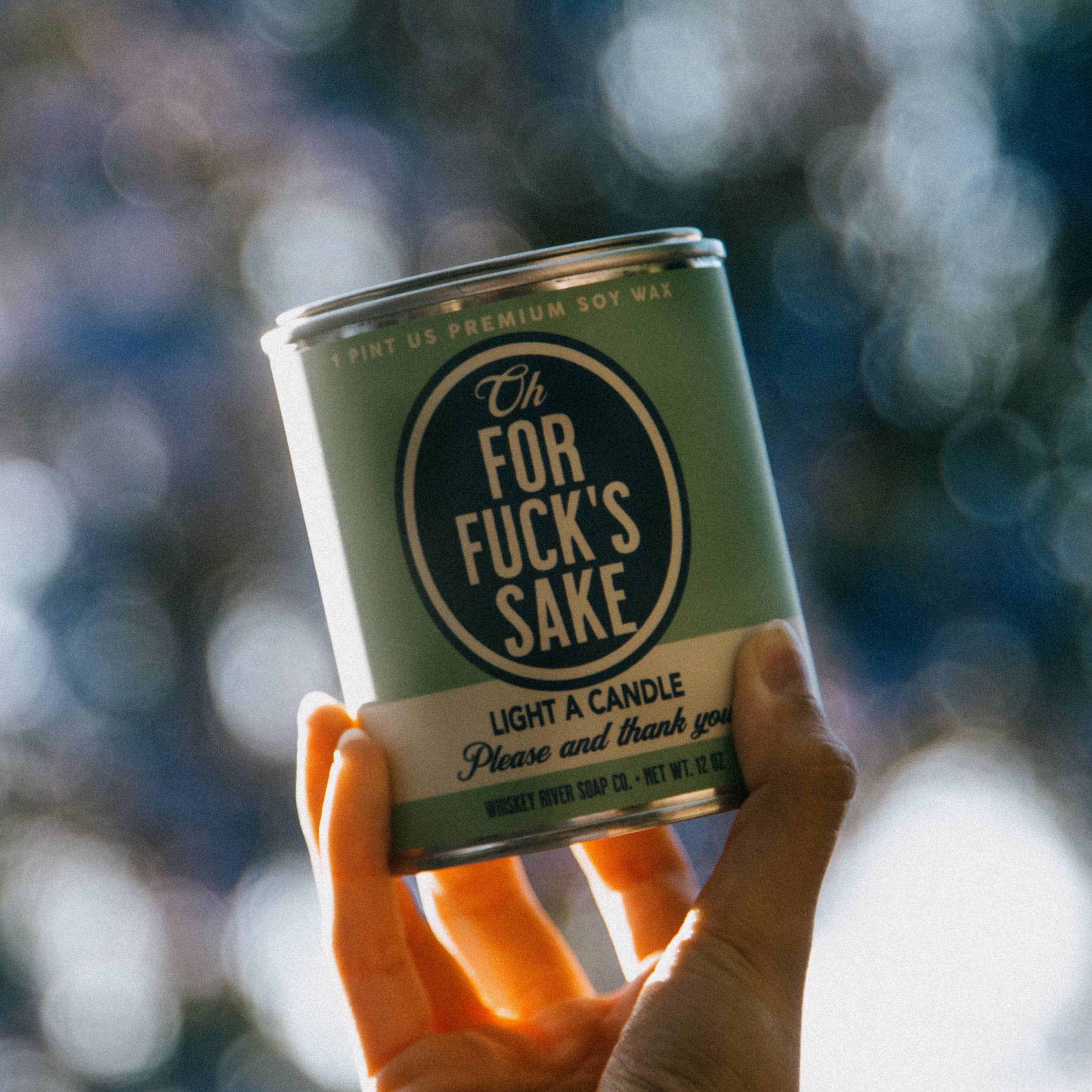For Fuck's Sake Vintage Paint Can·dle  | Funny Candle