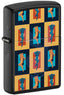 Zippo Playboy Retro Black Matte Lighter #48233