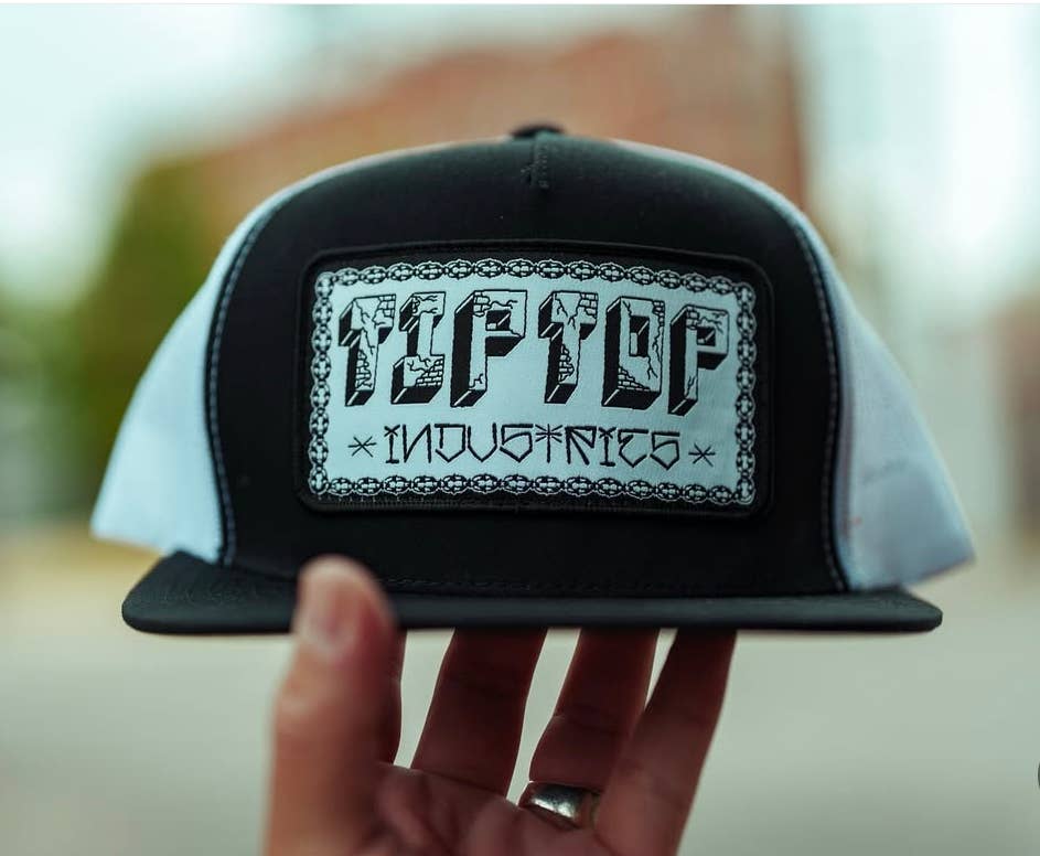 TIP TOP Chain Two Tone Trucker Hat Secondary image