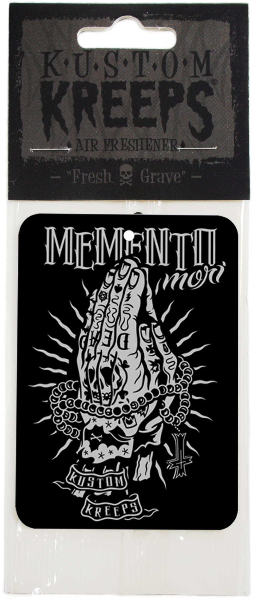 Air Freshener - Sourpuss - Memento Mori (Leather Scented)