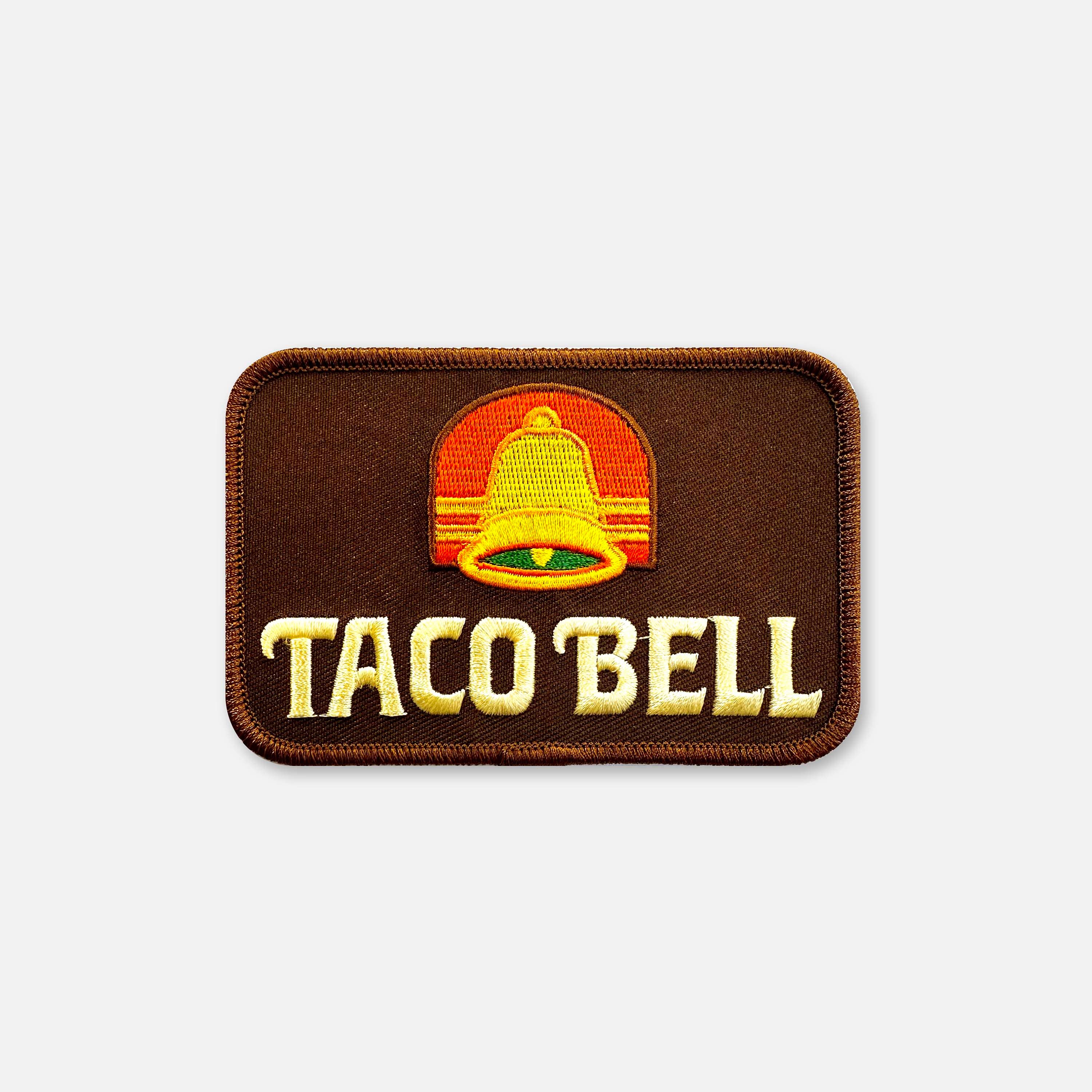 SMALL SIZE VINTAGE TACO BELL PATCH Main image