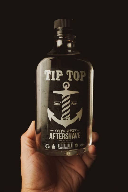 TIP TOP Fresh Scent Aftershave 12.7 fl oz