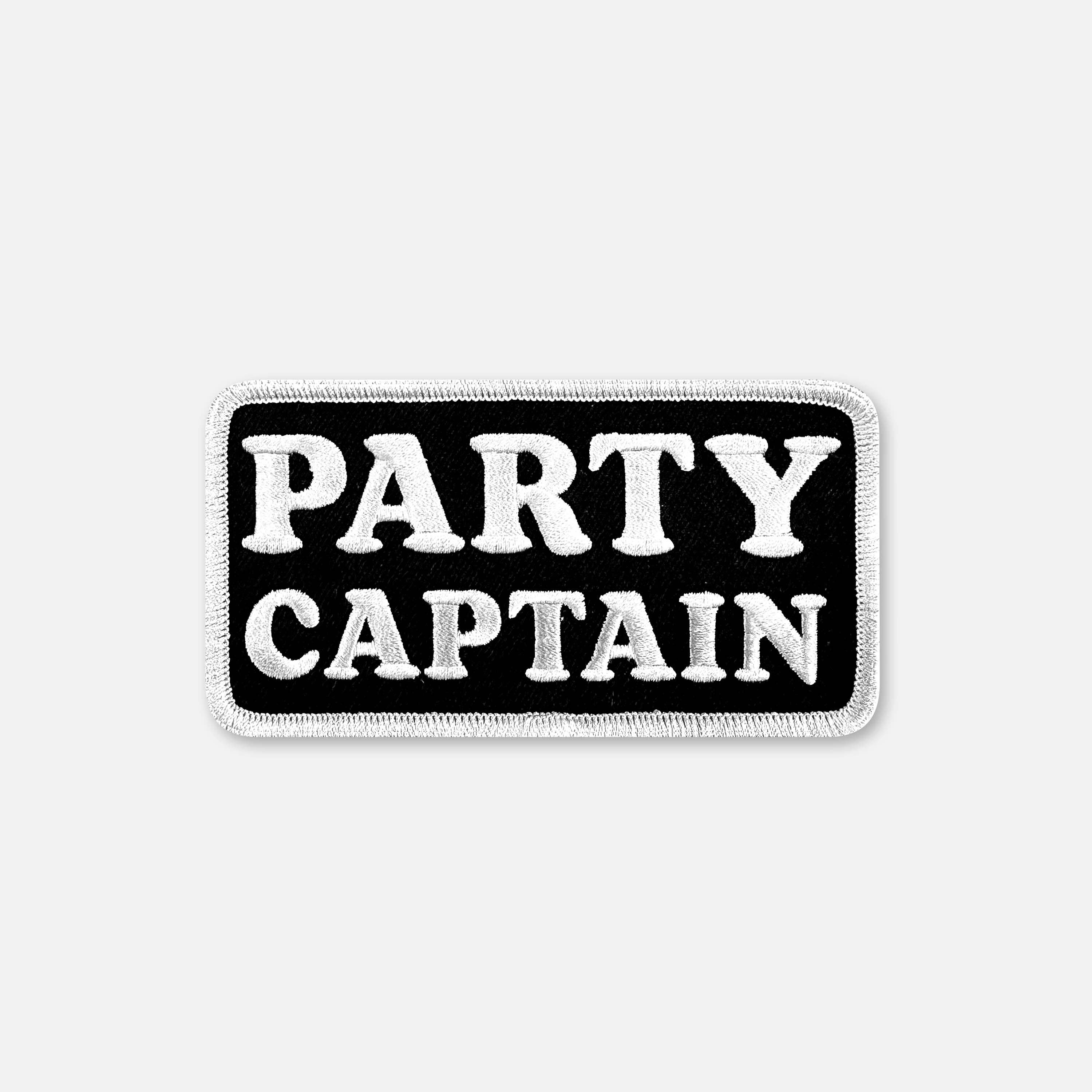 SMALL SIZE PARTY CAPTAIN PATCH Main image