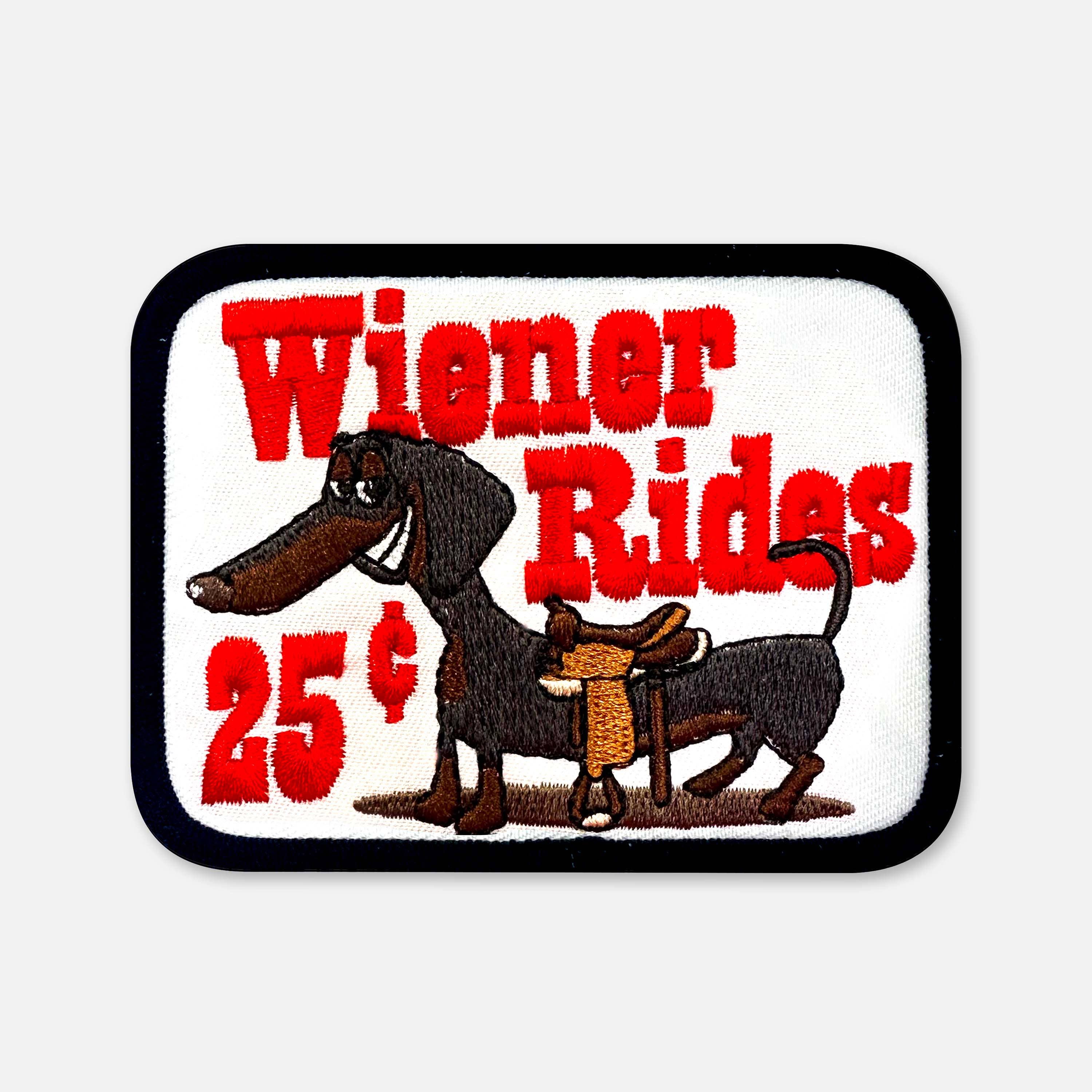 WIENER RIDES PATCH Main image