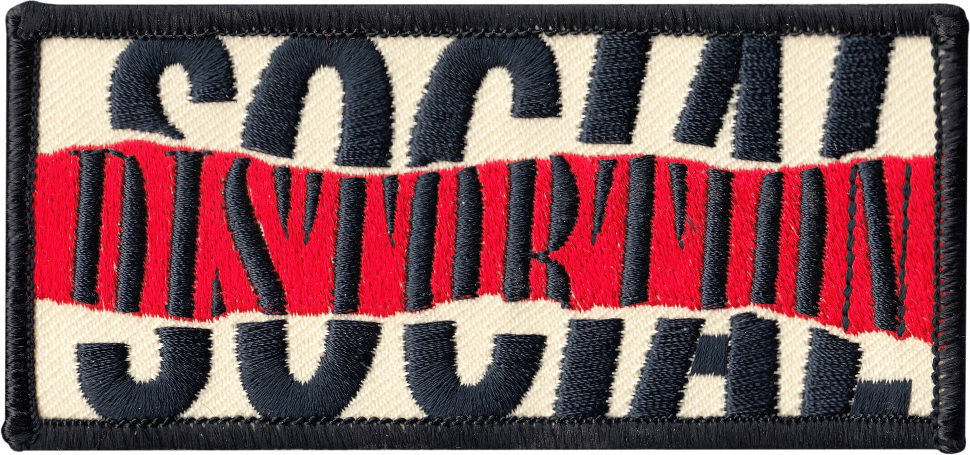 Patch - Social Distortion - 4.25" Torn Logo Punk Rock Music Main image