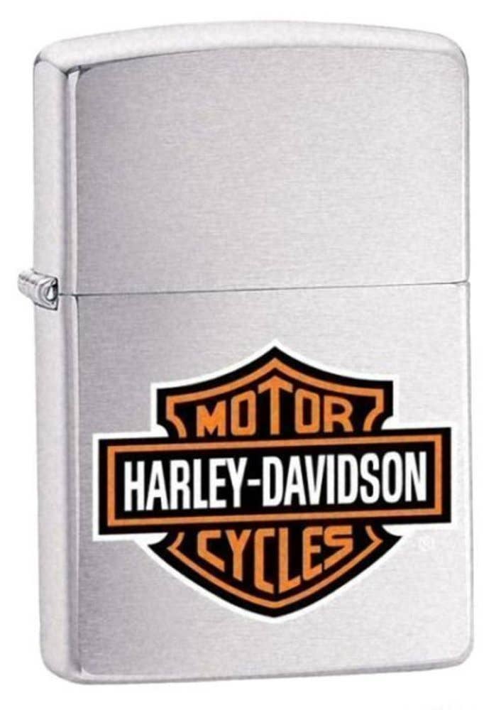 Zippo Harley-Davidson Logo Brushed Chrome Lighter Main image
