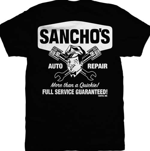 CARTEL INK Sancho's Auto Repair Men's Graphic T-Shirt Main image