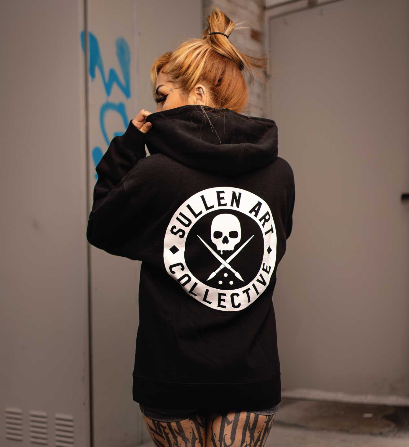 Sullen Art Collective Classic Zip Up Hoodie