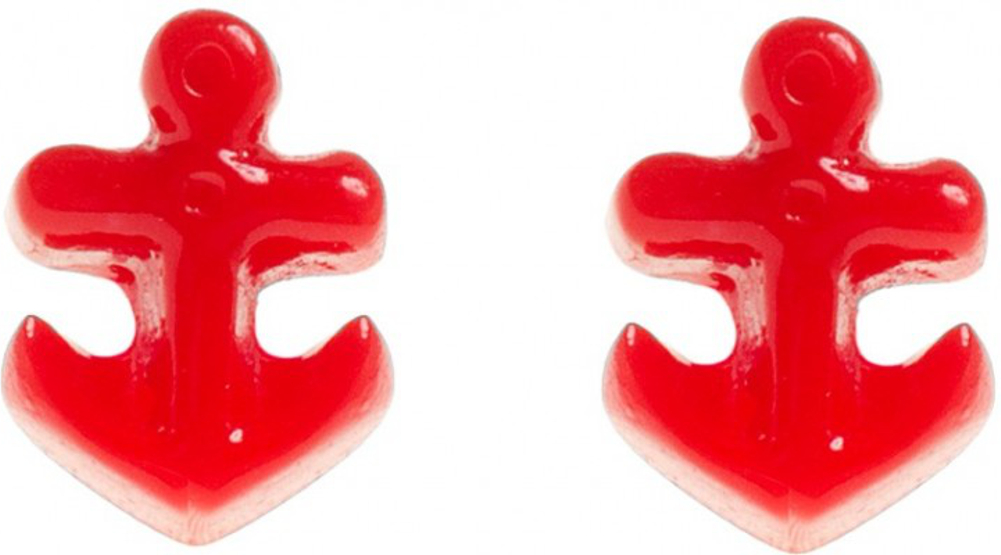 Earrings - Sourpuss -  Red Anchor Secondary image