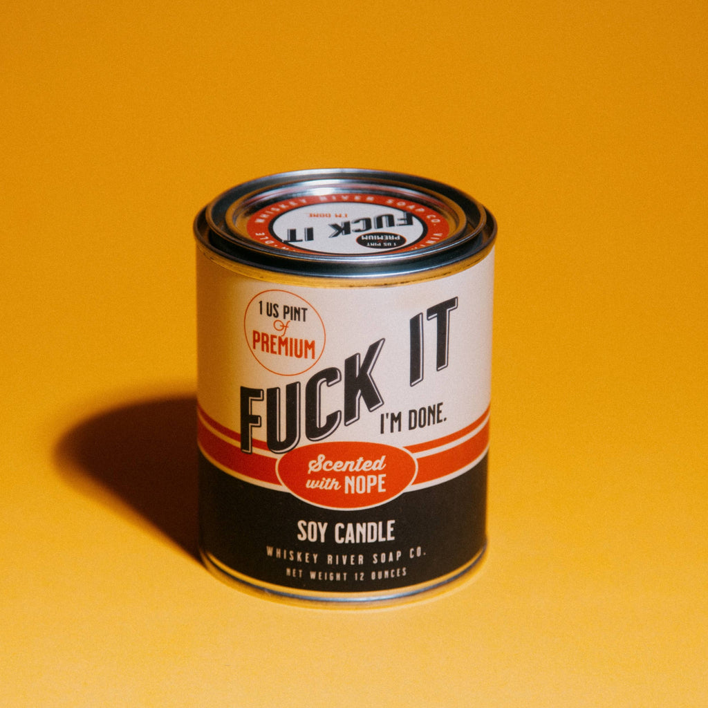 Fuck It Vintage Paint Can·dle | Funny Candle