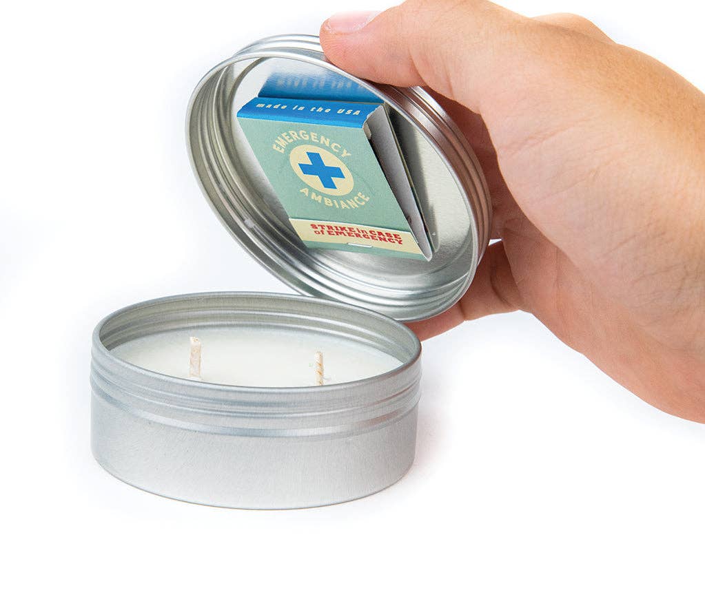 Fuck This Meeting Emergency Ambiance Travel Tin | Funny Candle