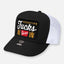 LESS THAN ZERO CURVED BILL PATCH HAT