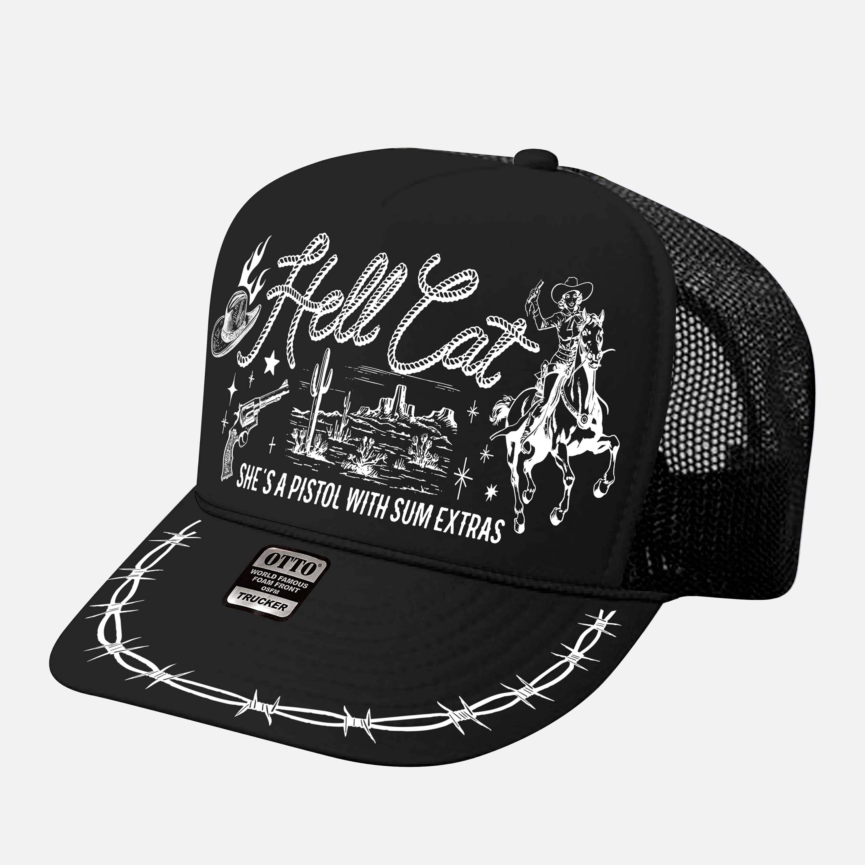 HELL CAT CURVED BILL HAT Main image