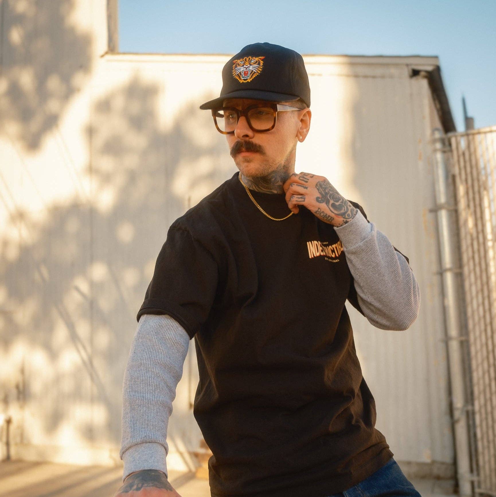 INDESTRUCTIBLE Tiger Snapback