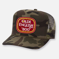 OLDE ENGLISH CURVED BILL PATCH HAT
